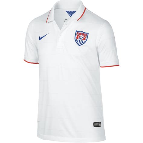 usa nike 2014 world soccer boys home replica jersey white|Amazon.com: Usa Soccer Jersey 2014.